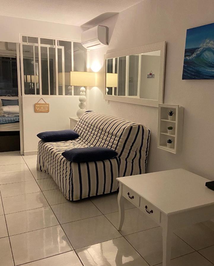 T2 Vue Mer Canet Plage - Le Petit Paradis Eksteriør billede